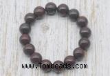 CGB5379 10mm, 12mm round brecciated jasper beads stretchy bracelets