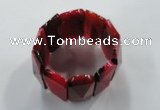 CGB708 8 inches 21*55mm agate gemstone bracelet wholesale