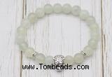 CGB7378 8mm New jade bracelet with tiger head for men or women