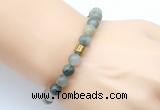 CGB9293 8mm, 10mm seaweed quartz & drum hematite power beads bracelets