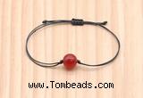 CGB9904 Fashion 12mm candy jade adjustable bracelet jewelry