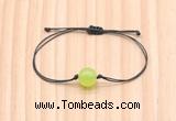 CGB9910 Fashion 12mm candy jade adjustable bracelet jewelry