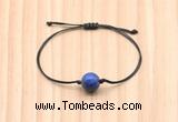 CGB9979 Fashion 12mm lapis lazuli adjustable bracelet jewelry