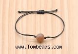 CGB9986 Fashion 12mm moonstone adjustable bracelet jewelry