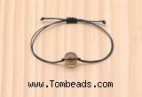 CGB9990 Fashion 12mm smoky quartz adjustable bracelet jewelry