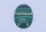 CGC04 10PCS 6*8mm oval natural malachite gemstone cabochons