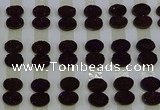 CGC155 8*10mm oval druzy quartz cabochons wholesale