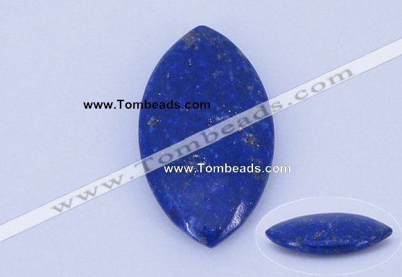 CGC48 19*34mm marquise natural lapis lazuli gemstone cabochons