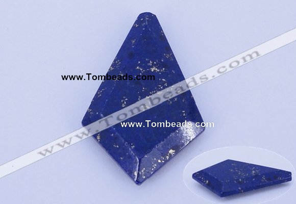 CGC53 21*31mm rhombus natural lapis lazuli gemstone cabochons