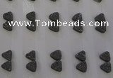 CGC64 8*8mm triangle druzy quartz cabochons wholesale