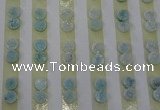 CGC81 8mm flat round druzy quartz cabochons wholesale