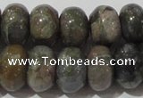 CGE110 15.5 inches 6*10mm rondelle glaucophane gemstone beads