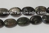 CGE131 15.5 inches 10*14mm oval glaucophane gemstone beads