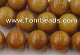 CGJ304 15.5 inches 12mm round goldstone jade beads wholesale