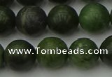 CGJ404 15.5 inches 12mm round green jade beads wholesale