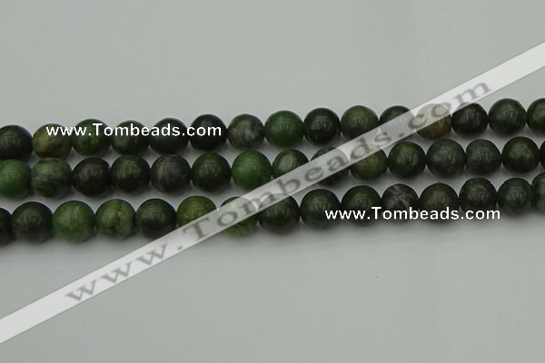 CGJ404 15.5 inches 12mm round green jade beads wholesale