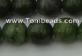 CGJ405 15.5 inches 14mm round green jade beads wholesale