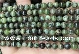 CGJ501 15.5 inches 6mm round green jade beads wholesale