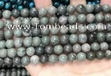 CGJ512 15.5 inches 8mm round green forst jasper beads wholesale