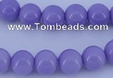 CGL800 10PCS 16 inches 4mm round heated glass pearl beads wholesale