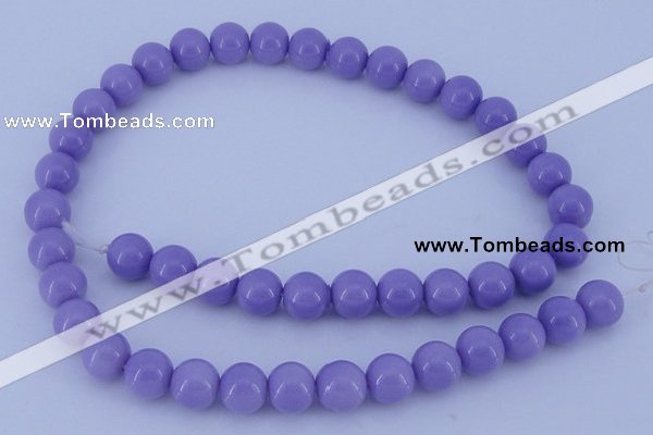 CGL800 10PCS 16 inches 4mm round heated glass pearl beads wholesale