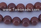 CGL884 10PCS 16 inches 4mm round heated glass pearl beads wholesale