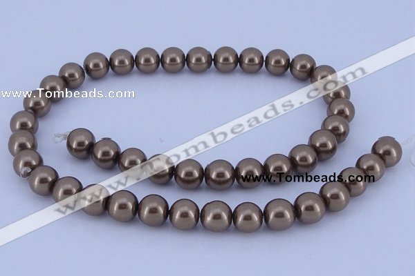 CGL99 5PCS 16 inches 18mm round dyed plastic pearl beads wholesale