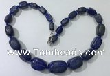 CGN131 22 inches 10*14mm - 20*30mm nuggets lapis lazuli necklaces