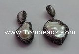 CGP1505 22*50mm - 33*60mm nuggets pearl pendants wholesale