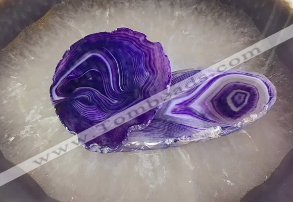CGP2003 35*65mm - 65*100mm freeform agate slab pendants