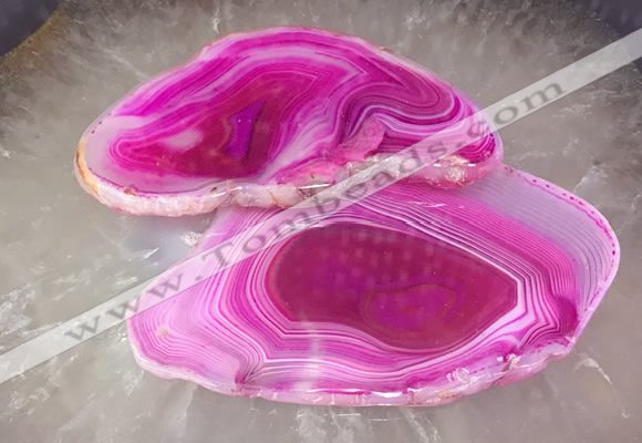 CGP2004 35*65mm - 65*100mm freeform agate slab pendants