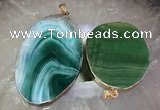 CGP2017 30*50mm - 50*80mm freeform agate slab pendants wholesale