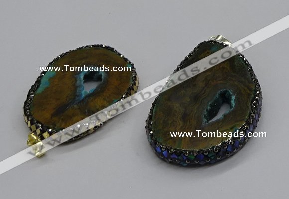 CGP3142 35*55mm - 40*60mm freeform opal gemstone pendants