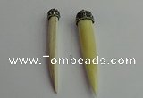 CGP390 12*75mm - 15*80mm horn bone pendants wholesale