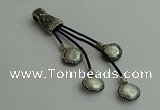 CGP529 16*18mm freeform pearl tassel pendants wholesale