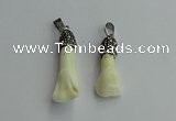 CGP620 12*35mm - 11*45mm horse tooth pendants wholesale