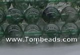 CGQ502 15.5 inches 8mm round imitation green phantom quartz beads