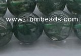 CGQ507 15.5 inches 18mm round imitation green phantom quartz beads