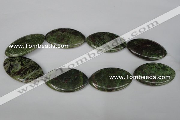 CGR30 15.5 inches 30*50mm marquise green rain forest stone beads