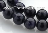 CGS02 15 inches 10mm round blue goldstone beads Wholesale