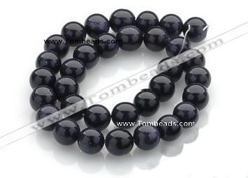 CGS03 15 inches 12mm round blue goldstone beads Wholesale