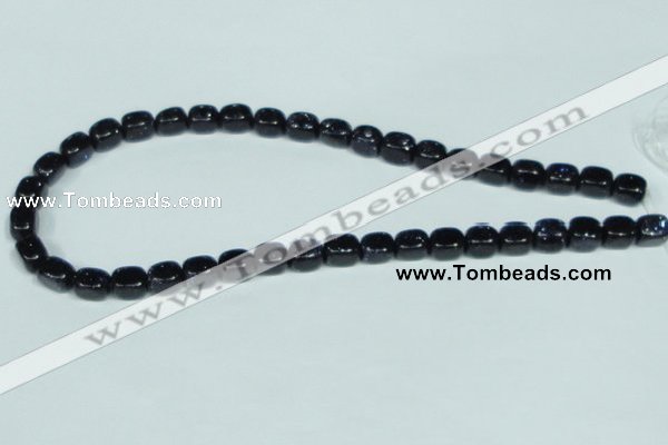 CGS115 15.5 inches 7*9mm cuboid blue goldstone beads wholesale