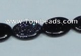 CGS135 15.5 inches 13*18mm oval blue goldstone beads wholesale