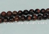 CGS201 15.5 inches 6mm round blue & brown goldstone beads wholesale