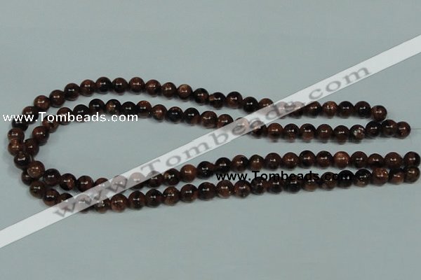 CGS202 15.5 inches 8mm round blue & brown goldstone beads wholesale