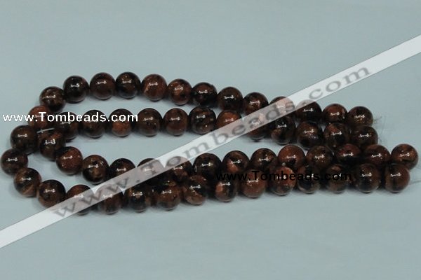 CGS205 15.5 inches 14mm round blue & brown goldstone beads wholesale