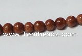 CGS50 15.5 inches 6mm round goldstone beads wholesale