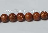 CGS51 15.5 inches 8mm round goldstone beads wholesale