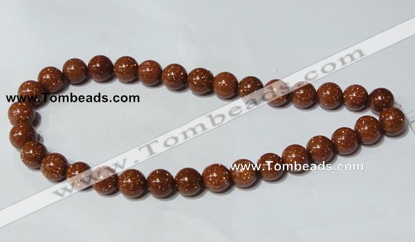 CGS52 15.5 inches 12mm round goldstone beads wholesale