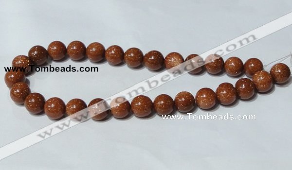 CGS53 15.5 inches 14mm round goldstone beads wholesale